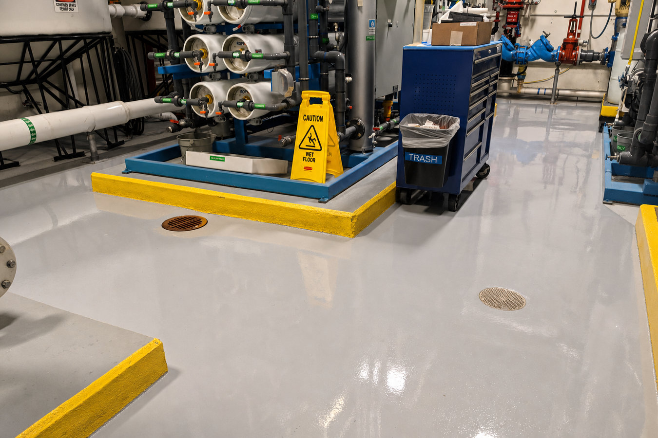 Commercial & Industrial Epoxy Floor Coatings in San Juan, TX